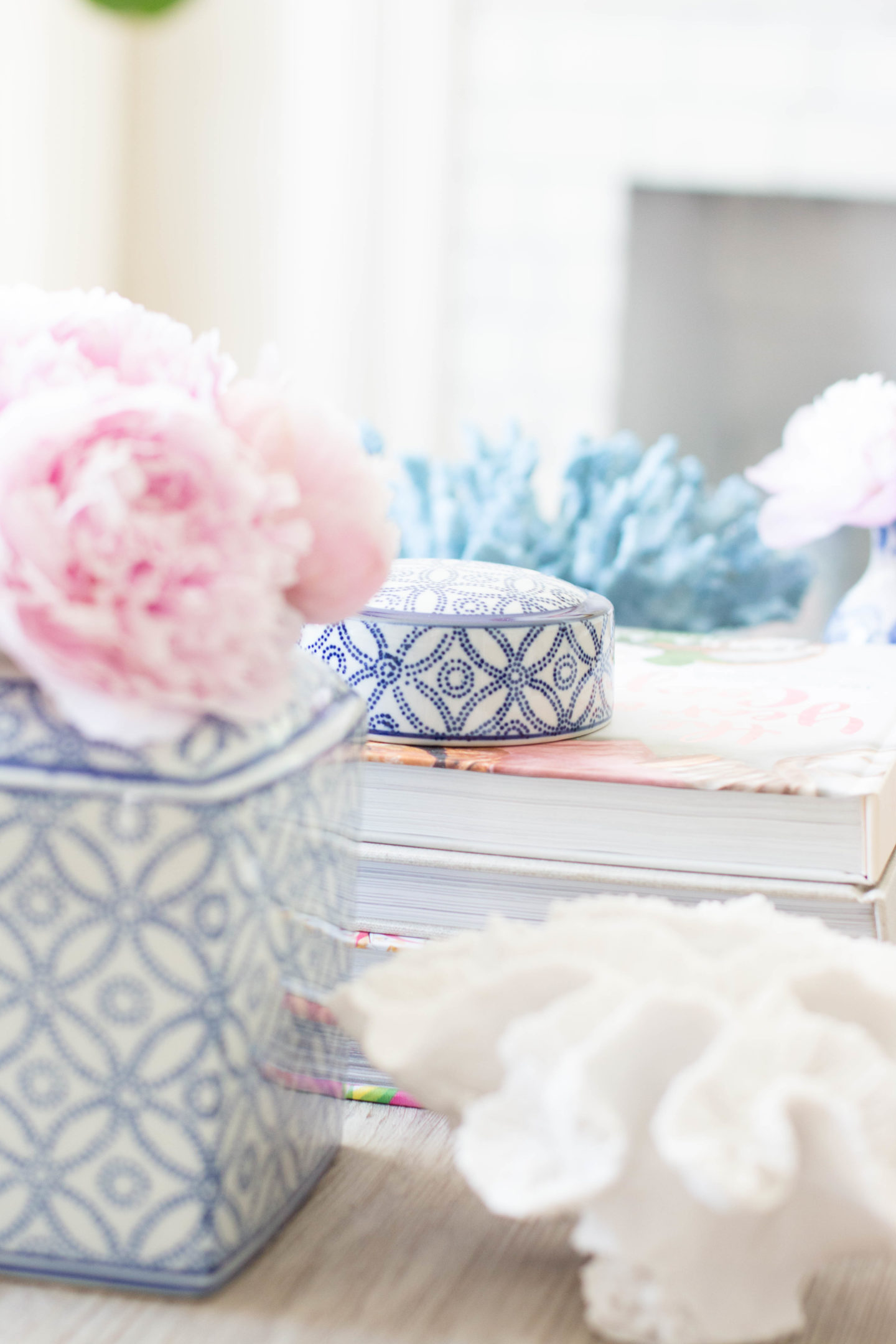 spring blooms with wayfair coffee table style