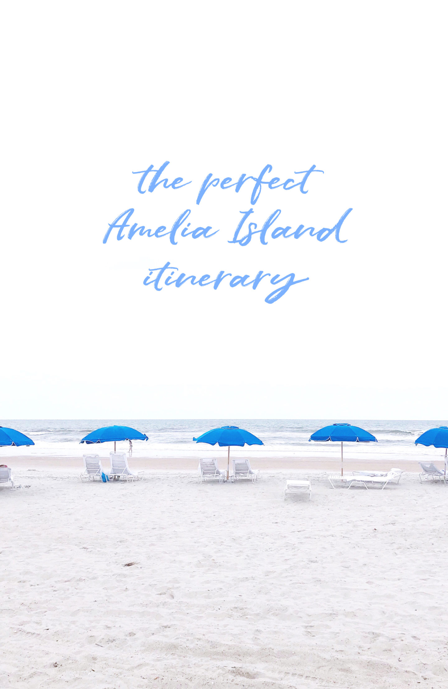 the perfect Amelia Island Itinerary - Sarah Tucker