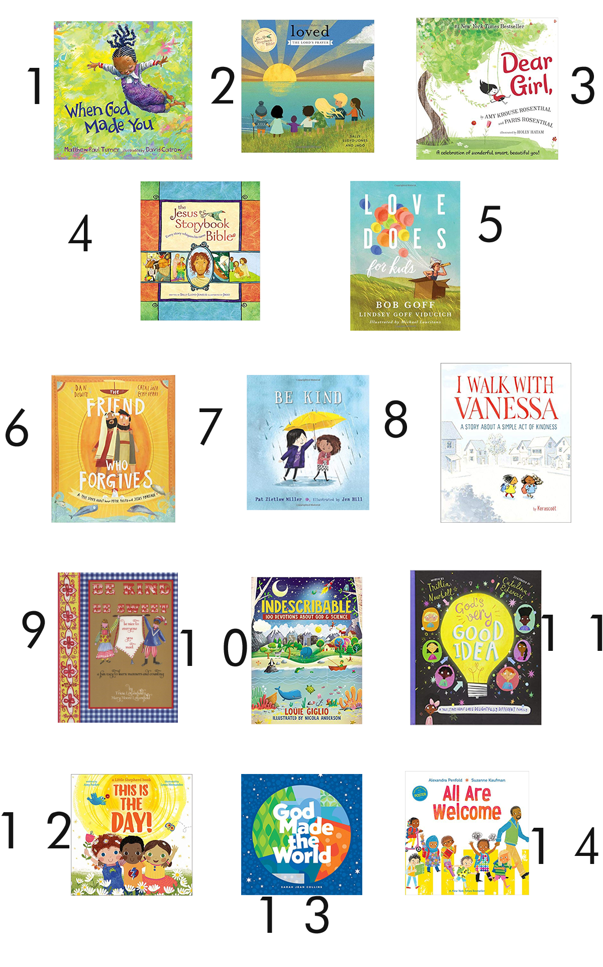 empathy / kindness / christian books for children to gift