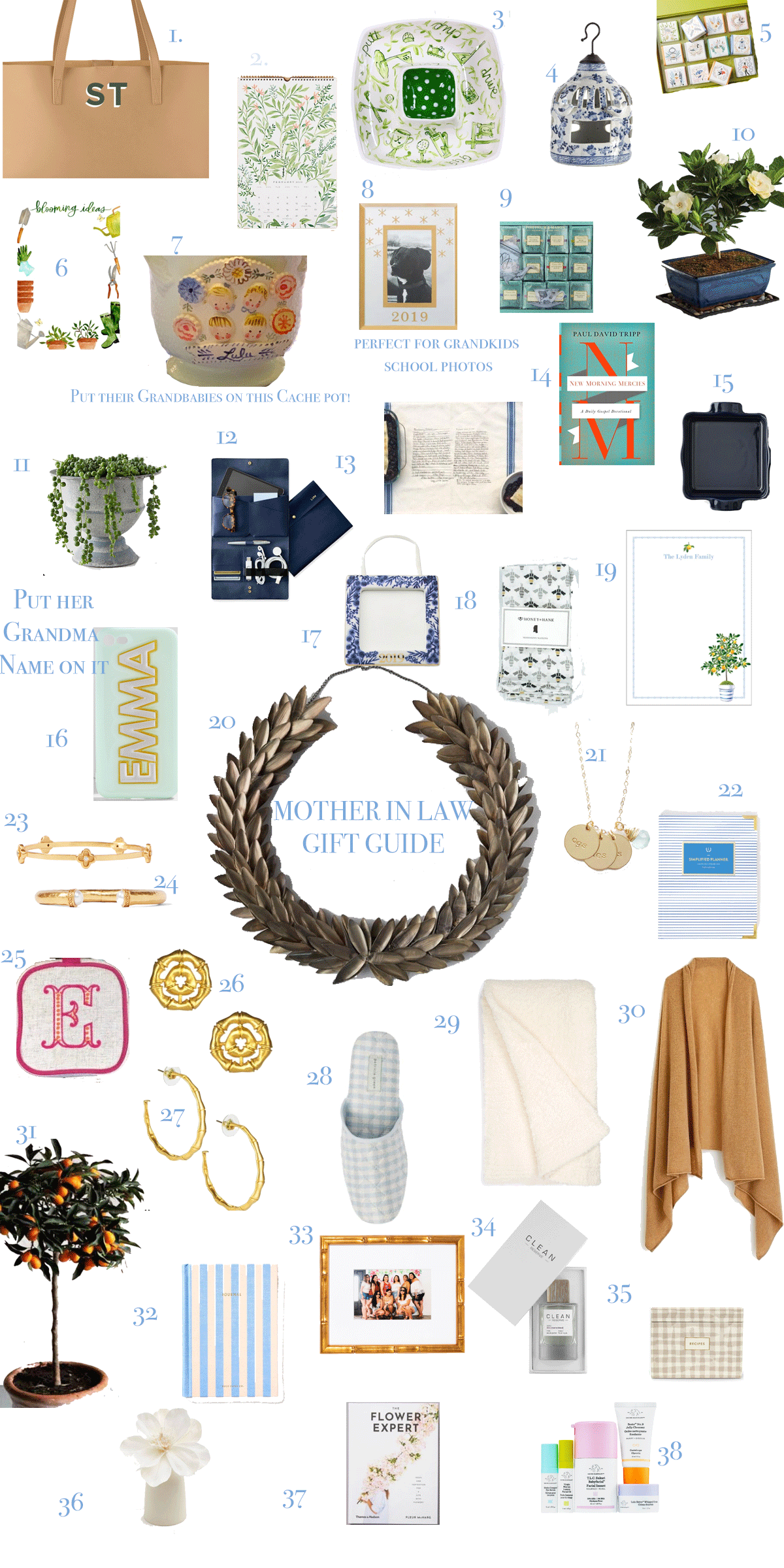 mother in law gift guide christmas holiday 