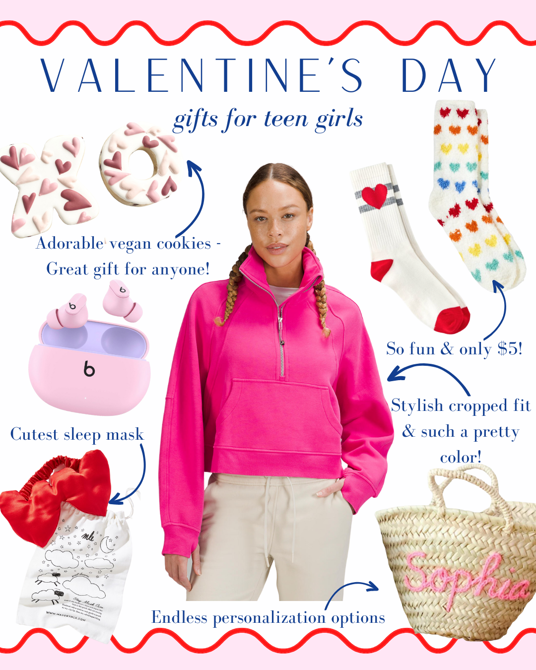 Valentine's Day gifts for teen daughters, Valentine's Day gifts for teenage daughters, Valentine's gifts for teen girls, Valentine's Day gifts for teens, Valentine's Day gifts for family members, Valentine's gift ideas for teen girls