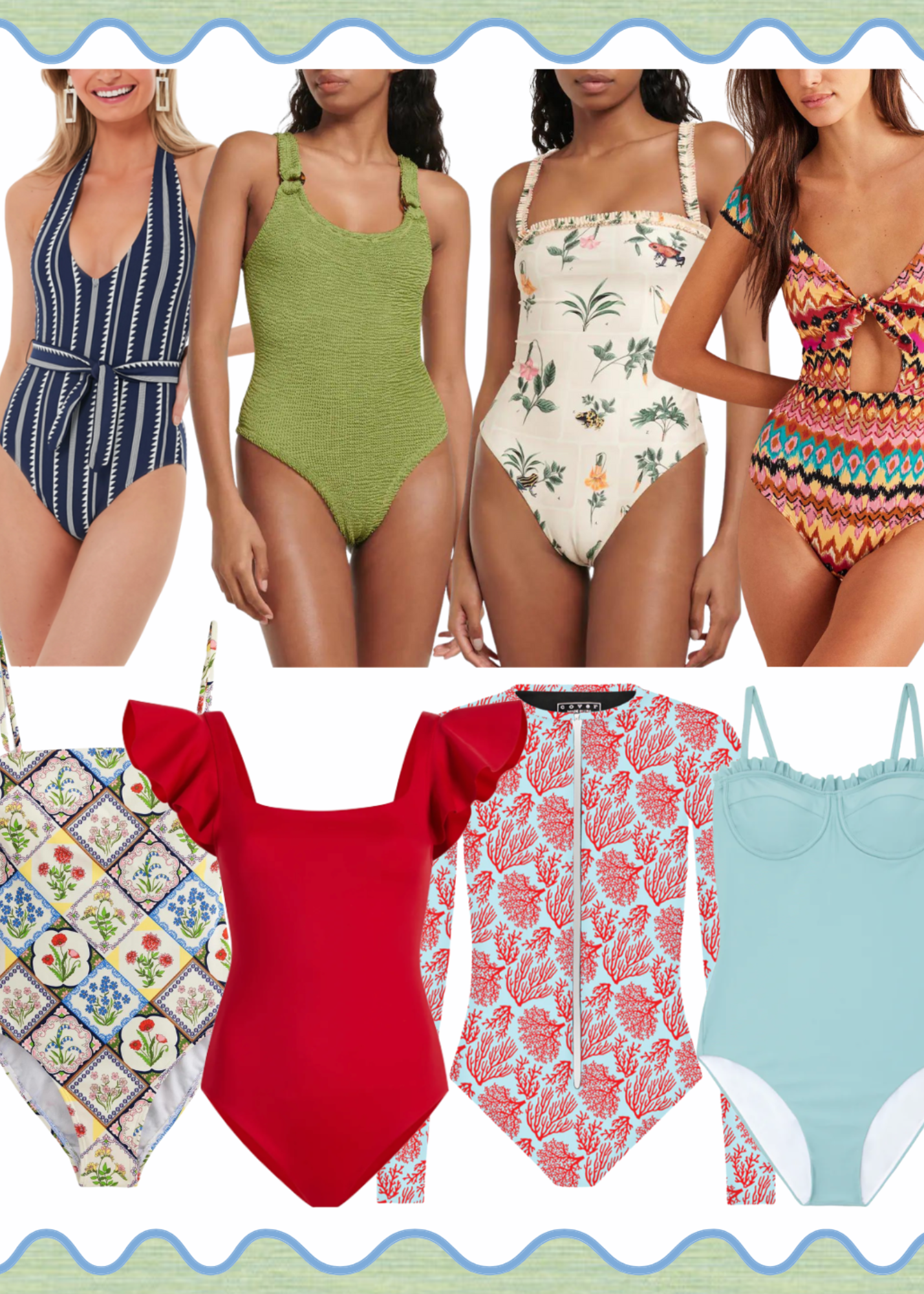 Best Swimsuits for Moms: 30 Flattering Bathing Suits - Sarah Tucker