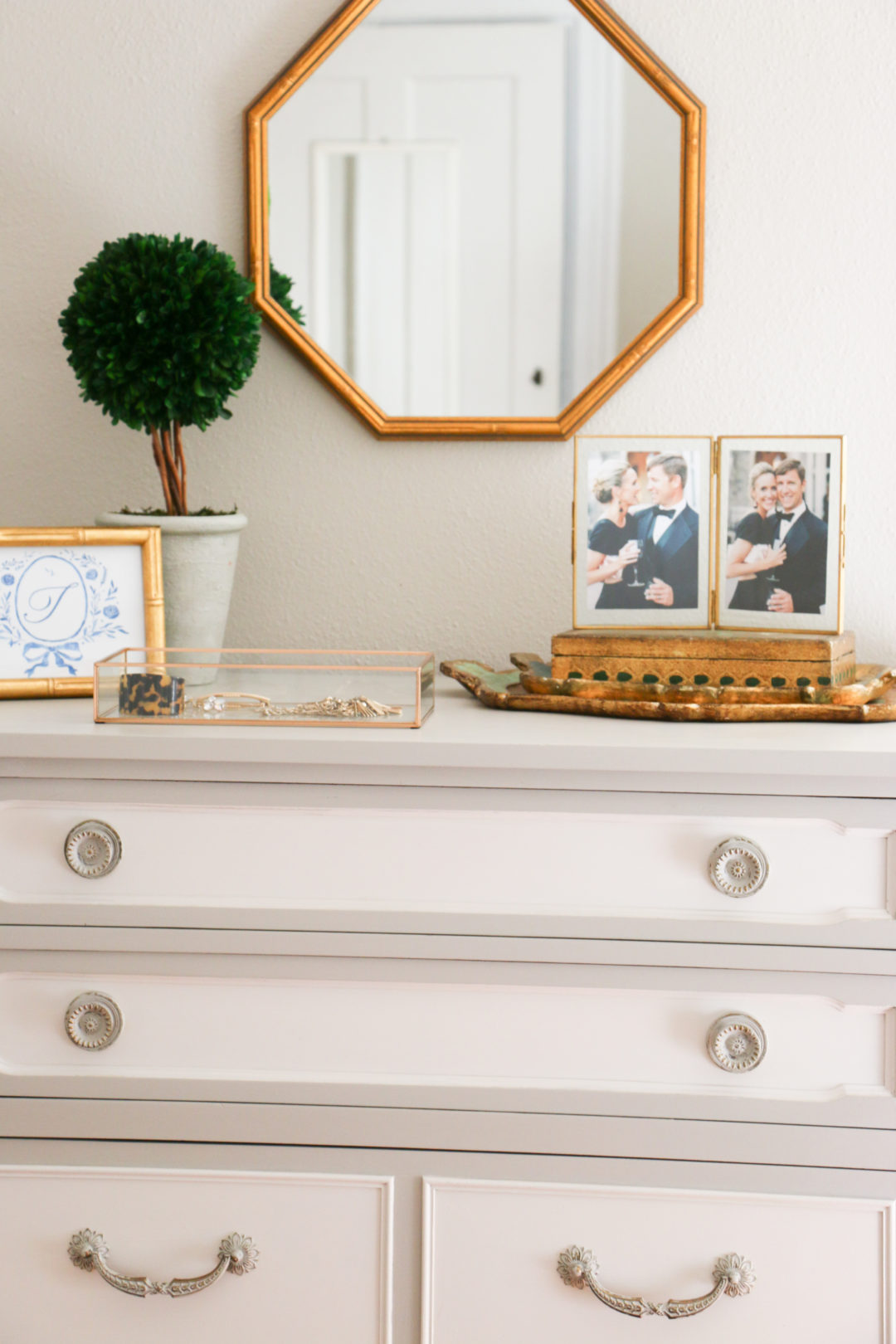 our chalk paint dresser Sarah Tucker