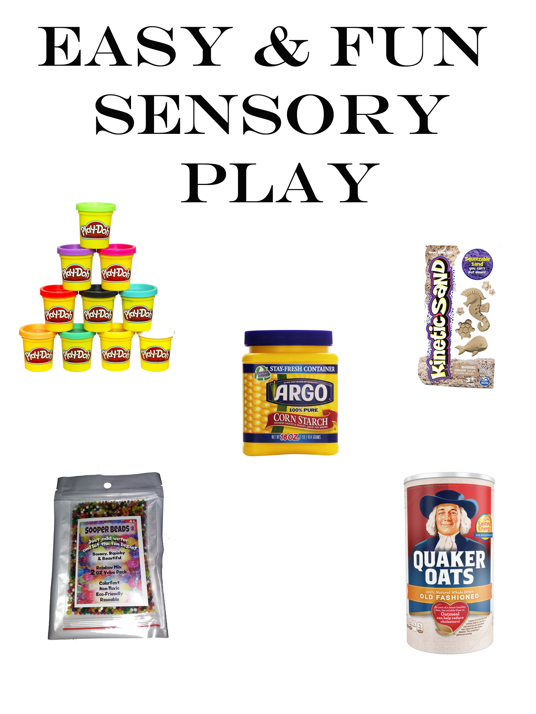 sensory play for kids