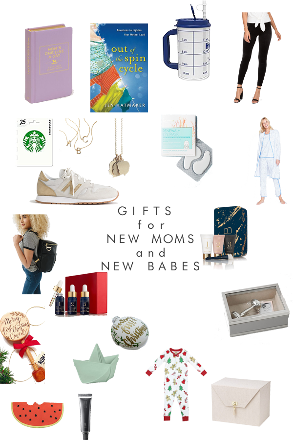 Gift guide for new moms and their brand new babies - Sarah Tucker