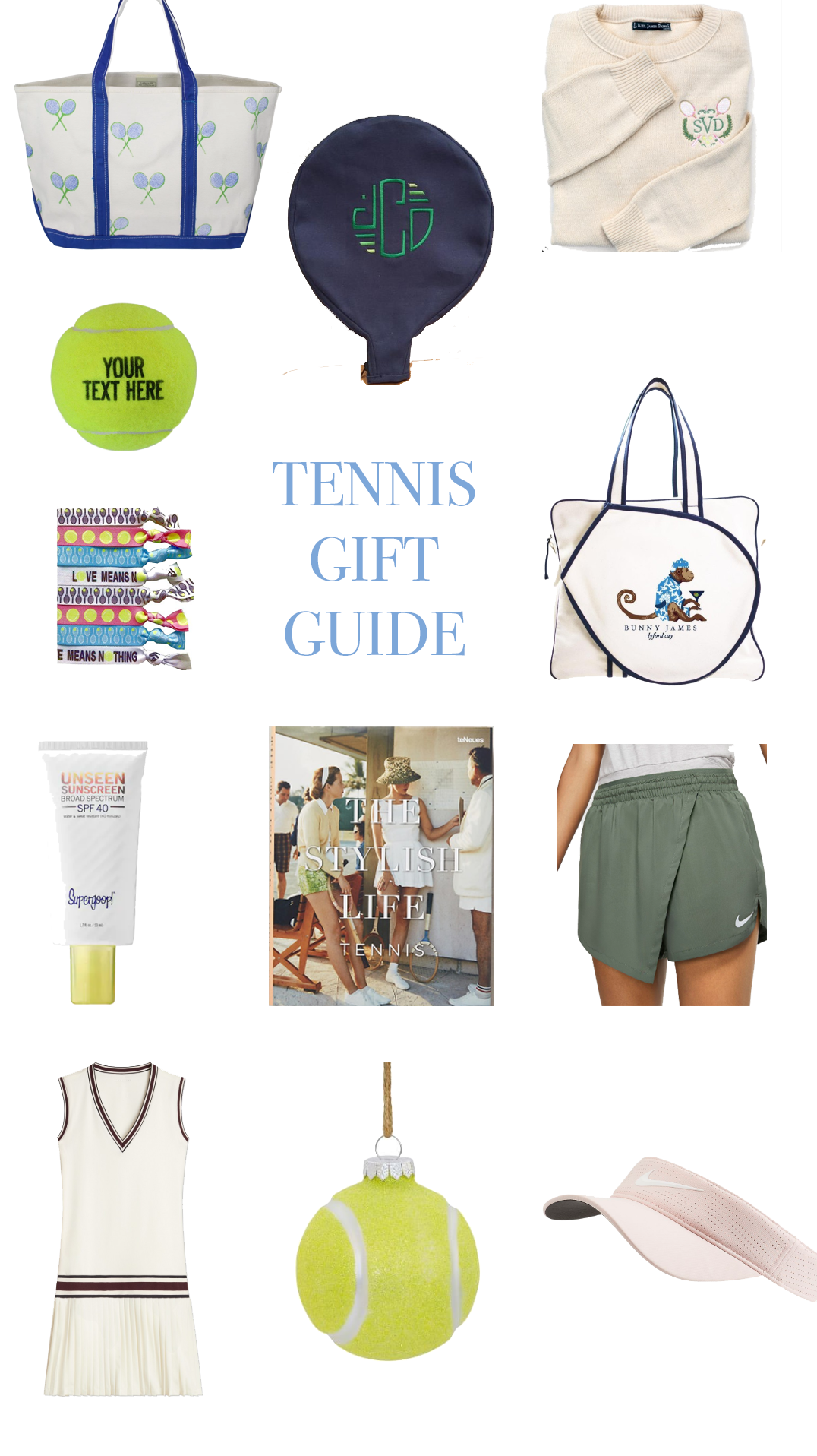 tennis gift guide