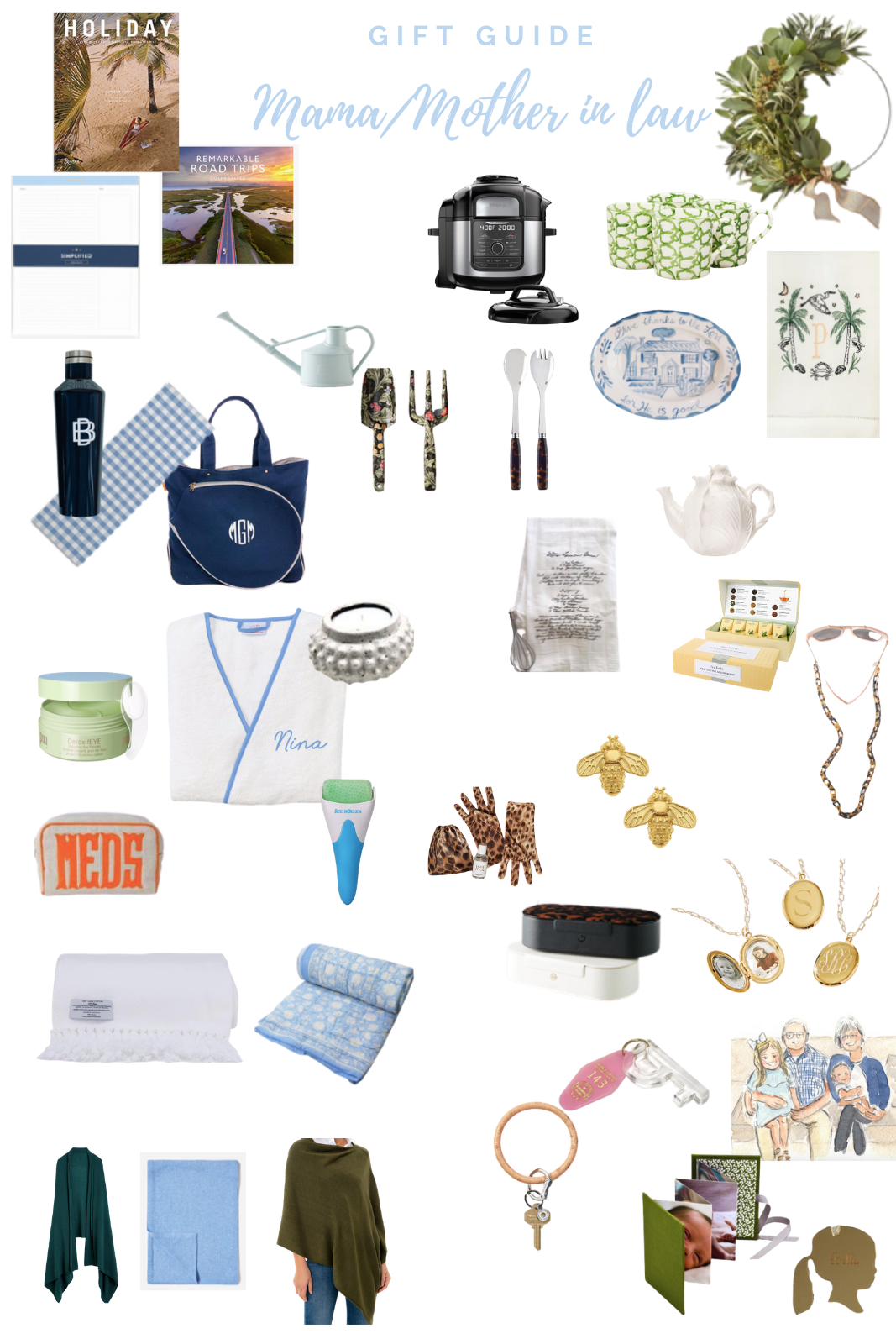 Holiday Gift Guide for your Mom and Mother In Law - Erica Marie
