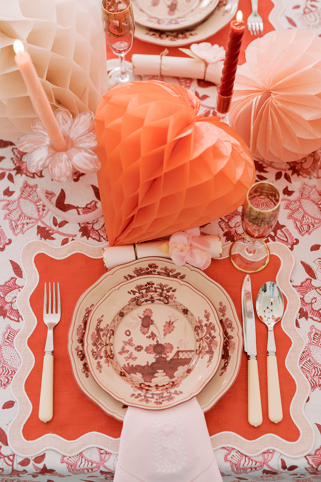 Galentine's Party How to tablescape