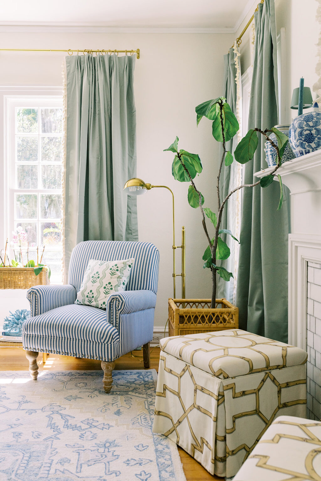 Sage Green Custom Curtains from Pepper Home - Sarah Tucker