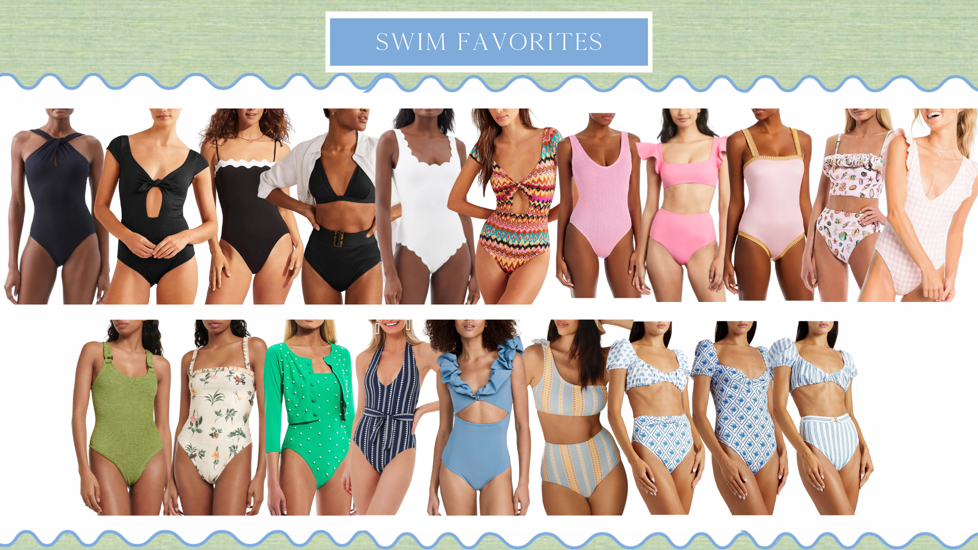 Best Swimsuits for Moms: 30 Flattering Bathing Suits - Sarah Tucker