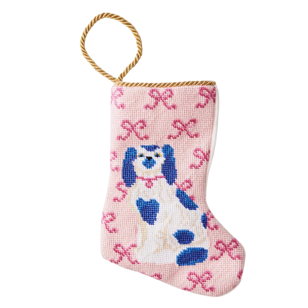 stockings for dogs, Christmas stockings for dogs, needlepoint for dogs