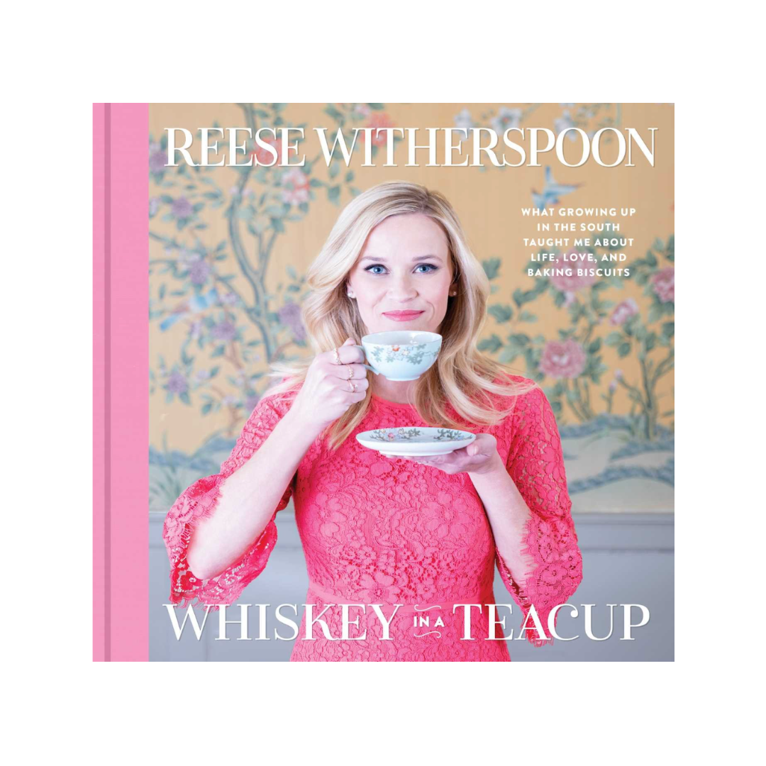 Reese Witherspoon book, pink coffee table book, southern books