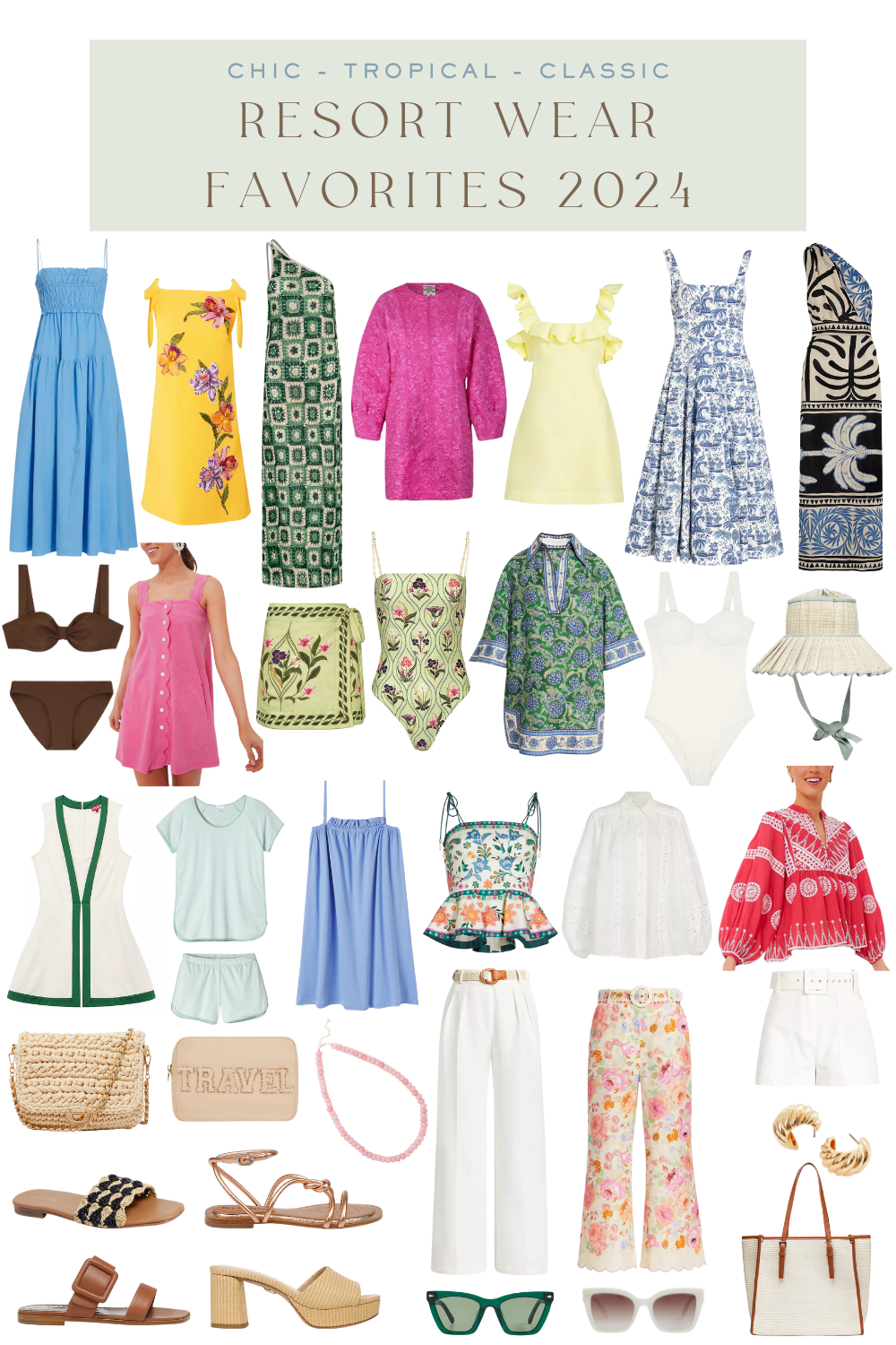 Casual Resort Wear: 60 Tropical Pieces to Pack for 2024
