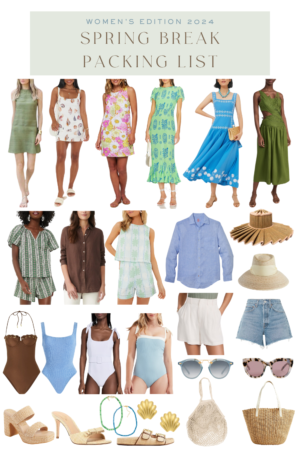 Spring Break Packing List for the Whole Family