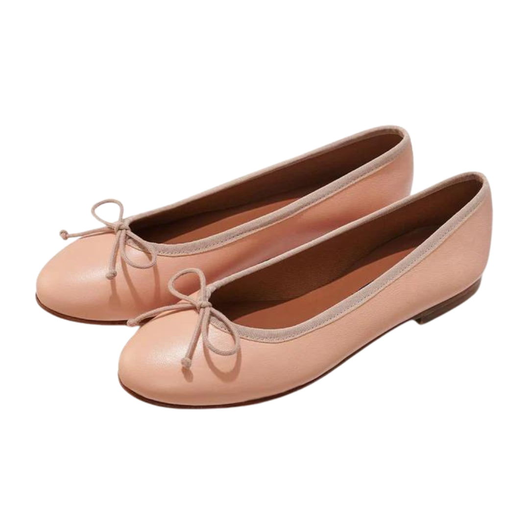 Margaux ballet flats, Margaux nude flats, classic style ballet flats