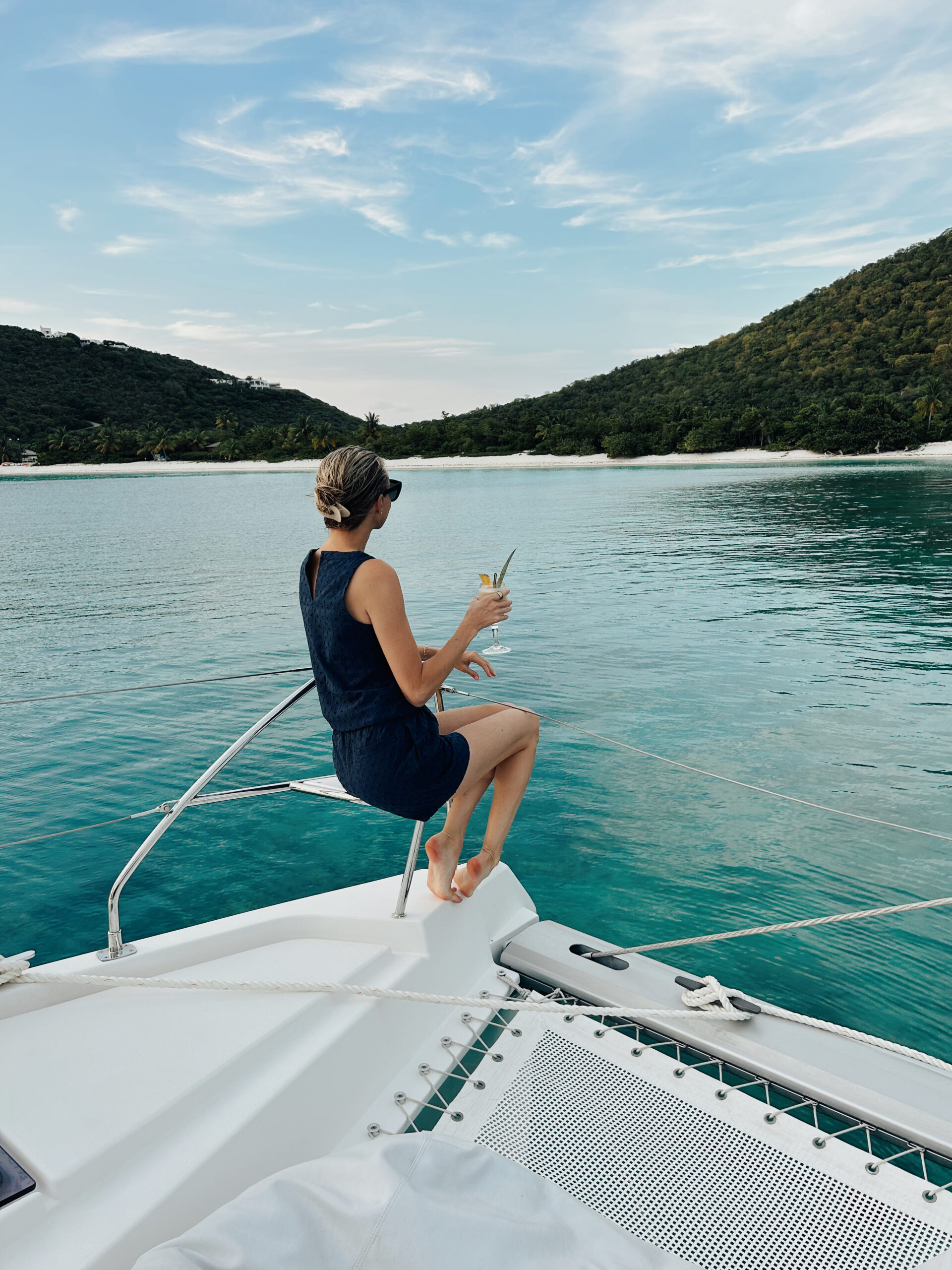 Teleties flat clip, what to wear on a sailing cruise