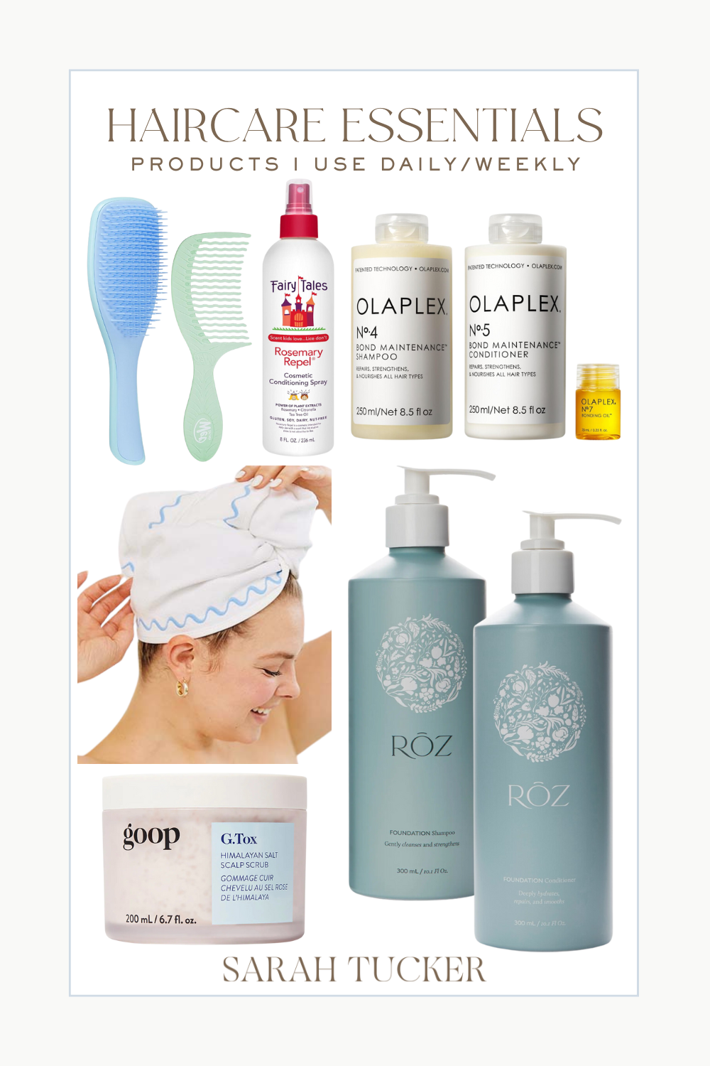 daily haircare essentials, haircare for mid-life women, best haircare products